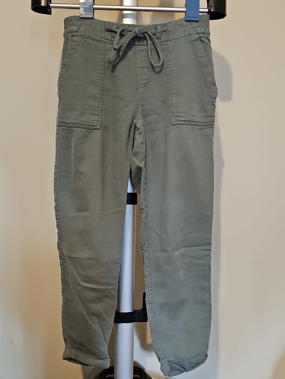 Old Navy Olive Green Drawstring Cargo Pants Size XS